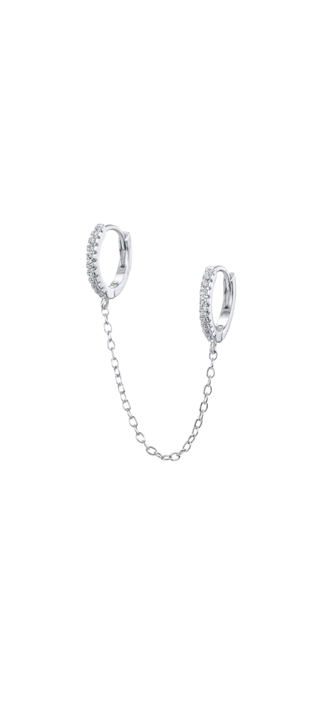 DOUBLE CZ HOOP