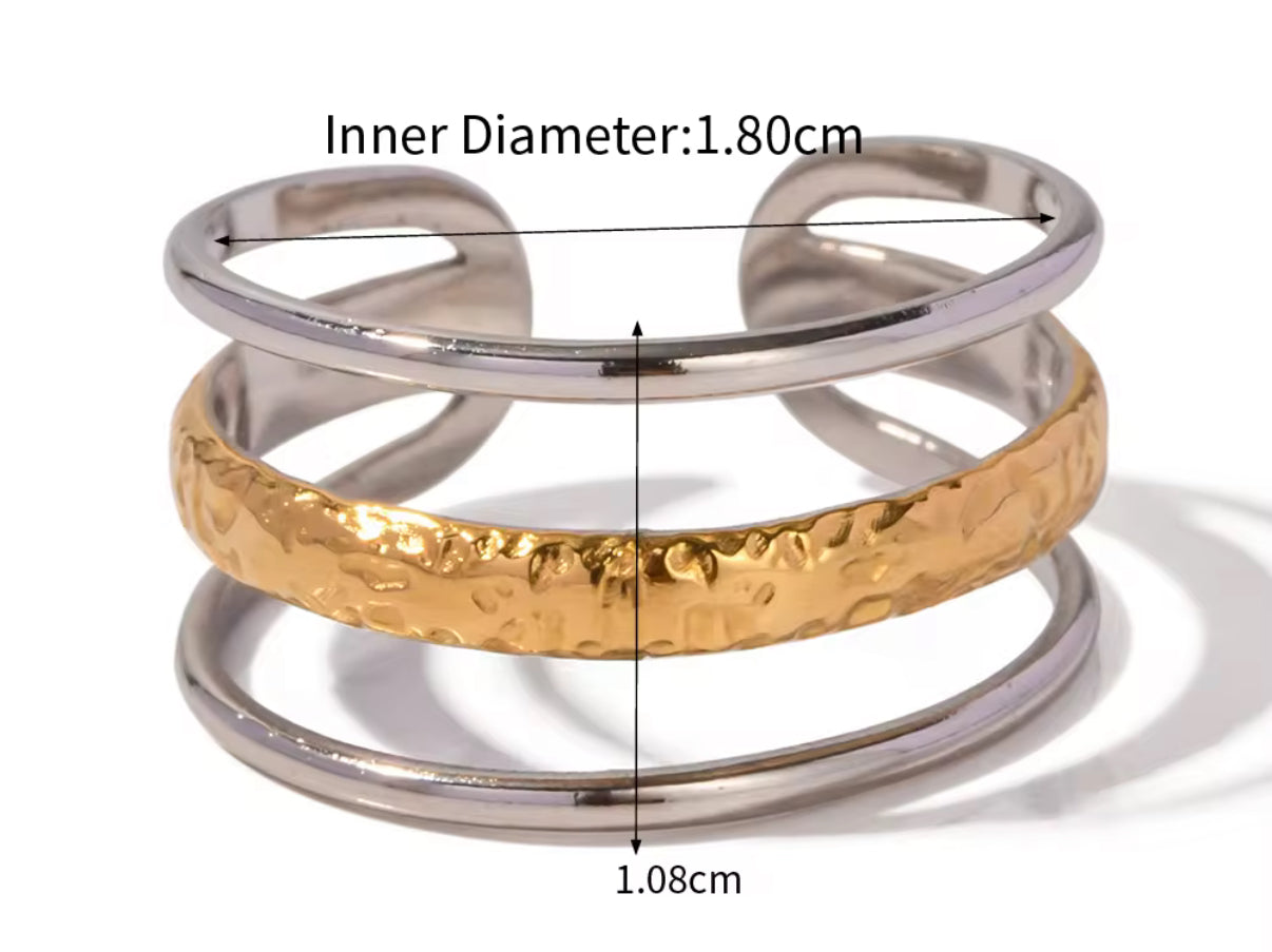 TRIPLE TWO TONE RING