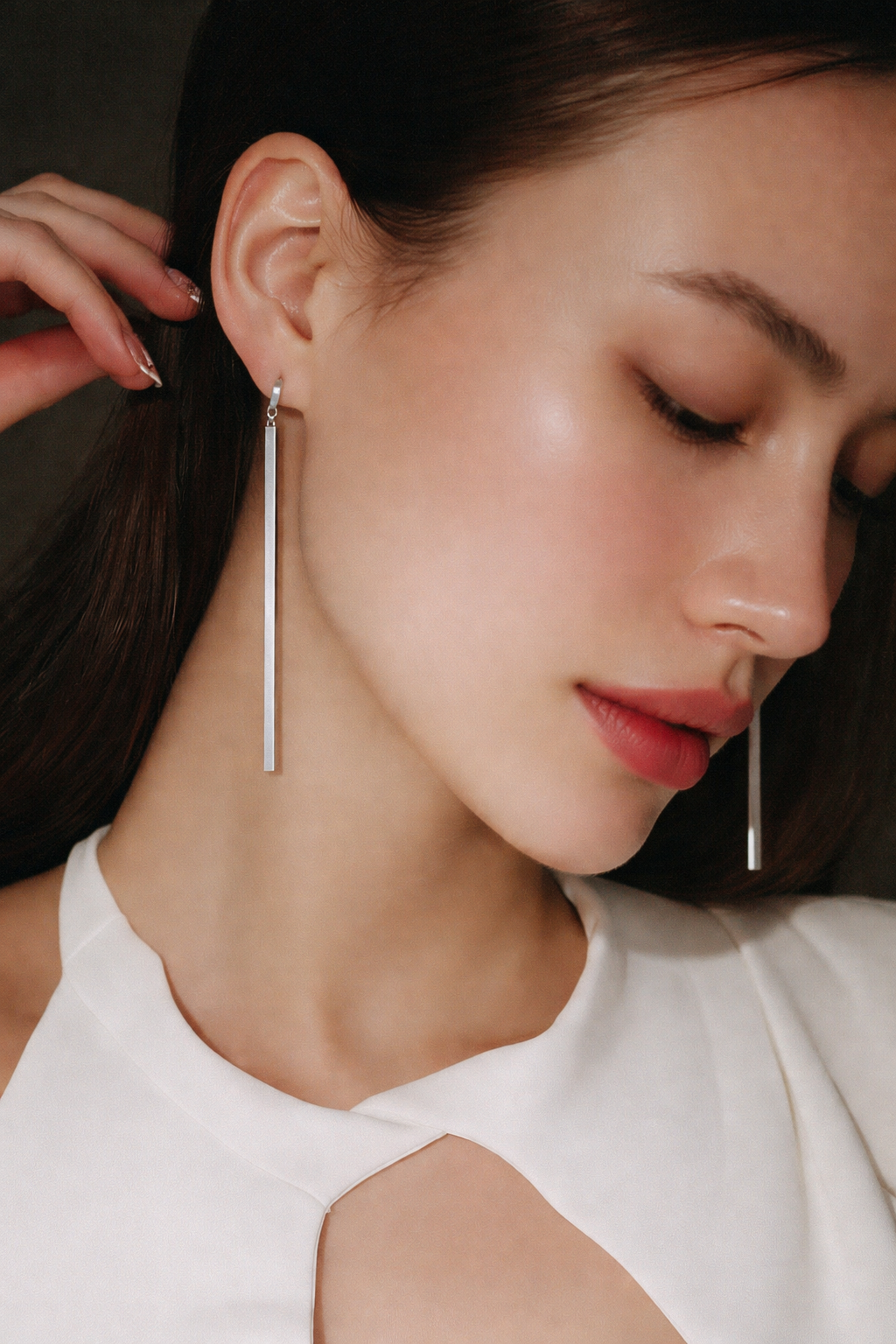 SNAKE CHAIN EARRINGS