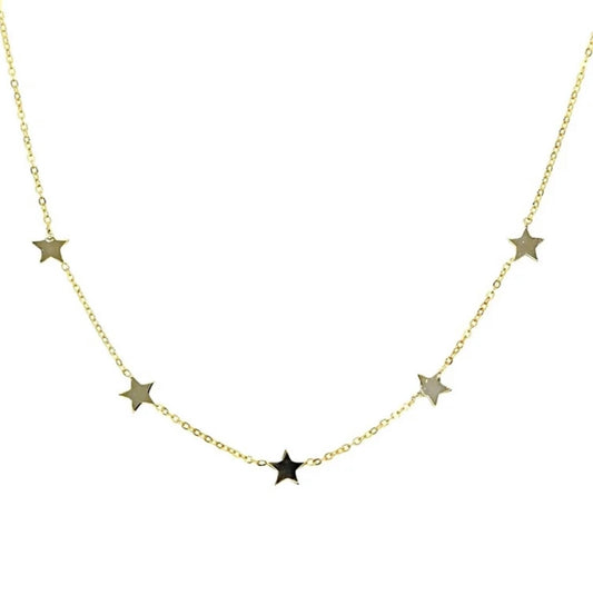 STAR CHOKER NECKLACE