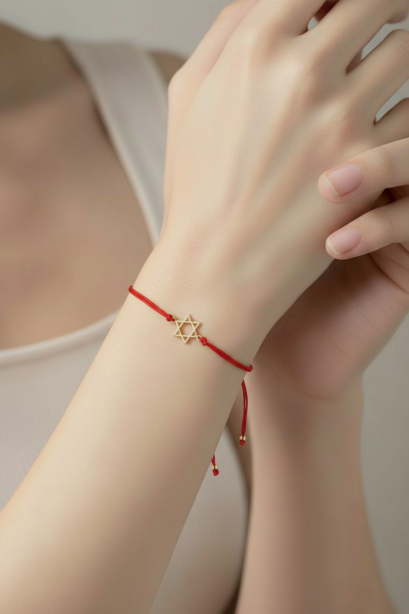 DAINTY STAR DAVID BRACELET