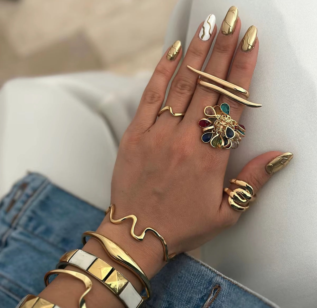 TWO FINGER RING