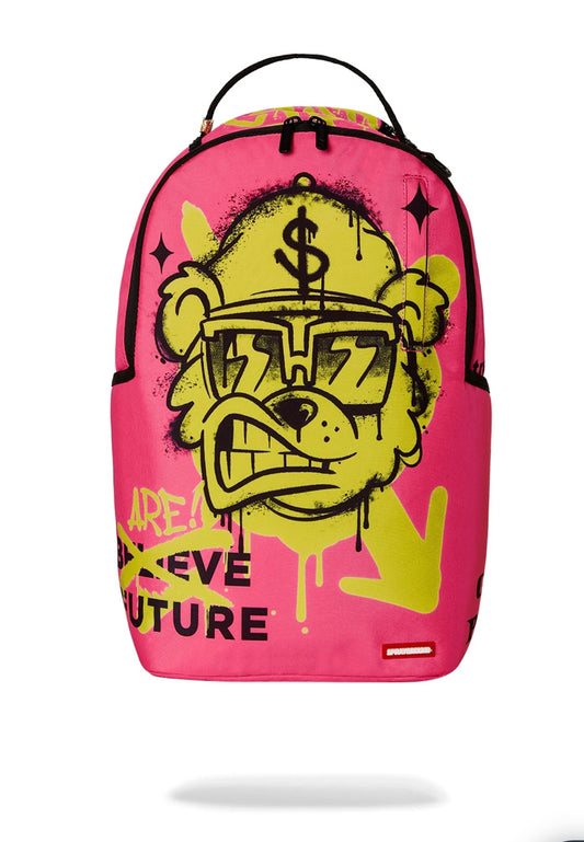 MONEY BEAR GRAFFITI BACKPACK