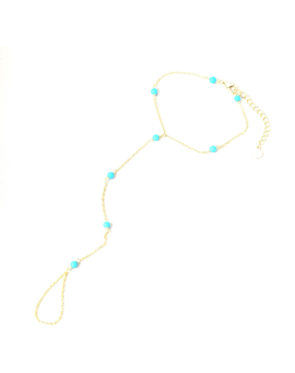 TURQUOISE HAND CHAIN