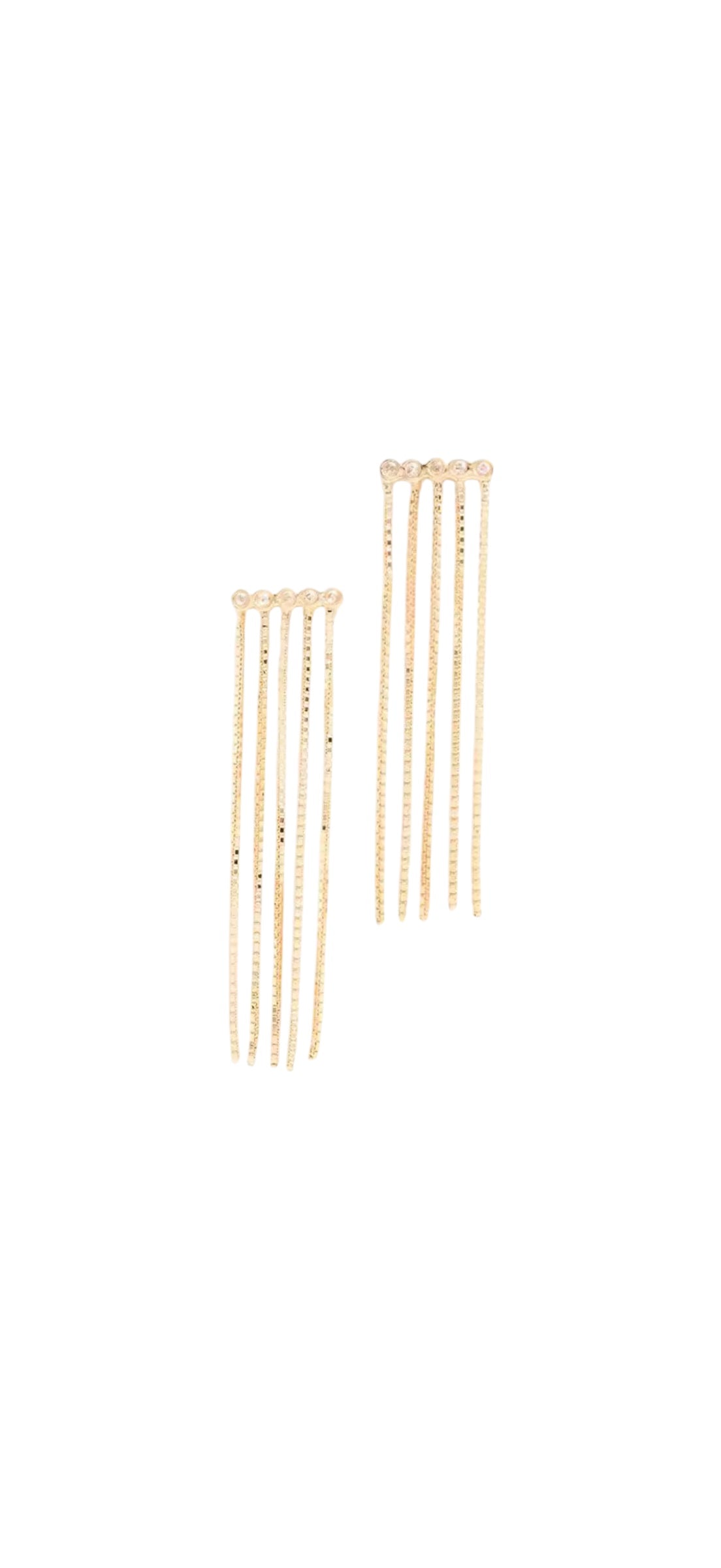 LONG CHAIN EARRINGS