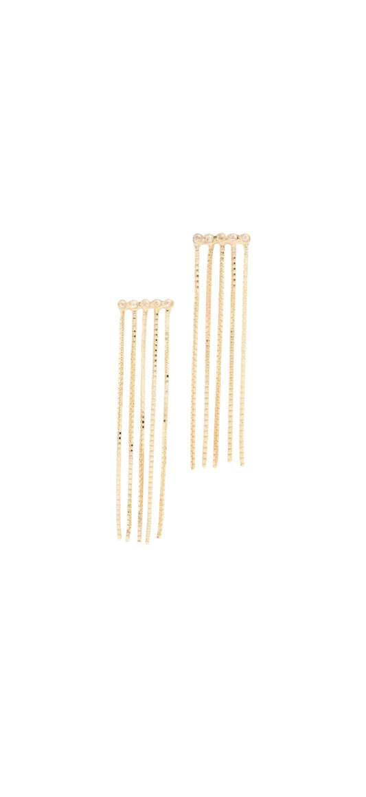 LONG CHAIN EARRINGS