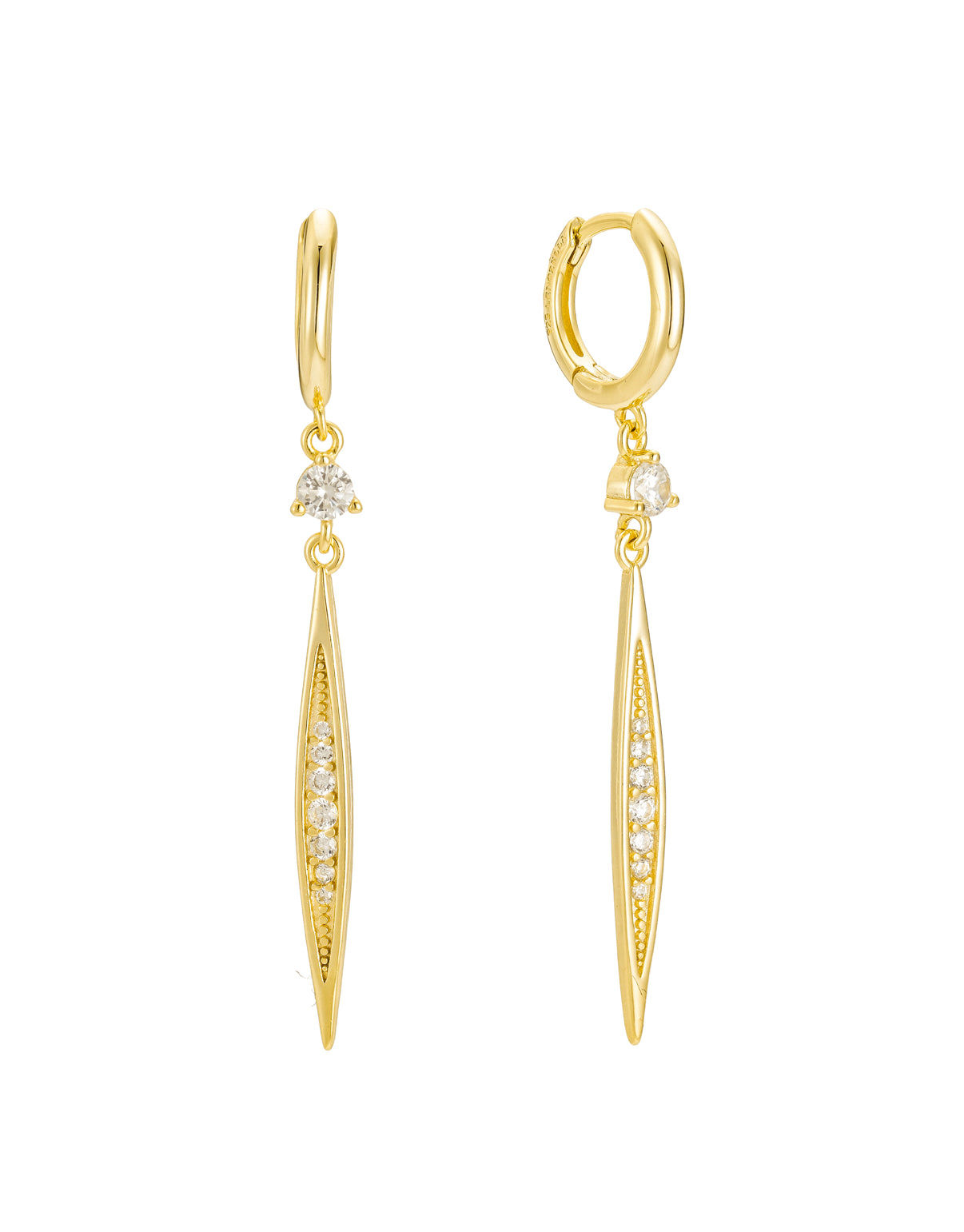 LONG CHAIN EARRINGS