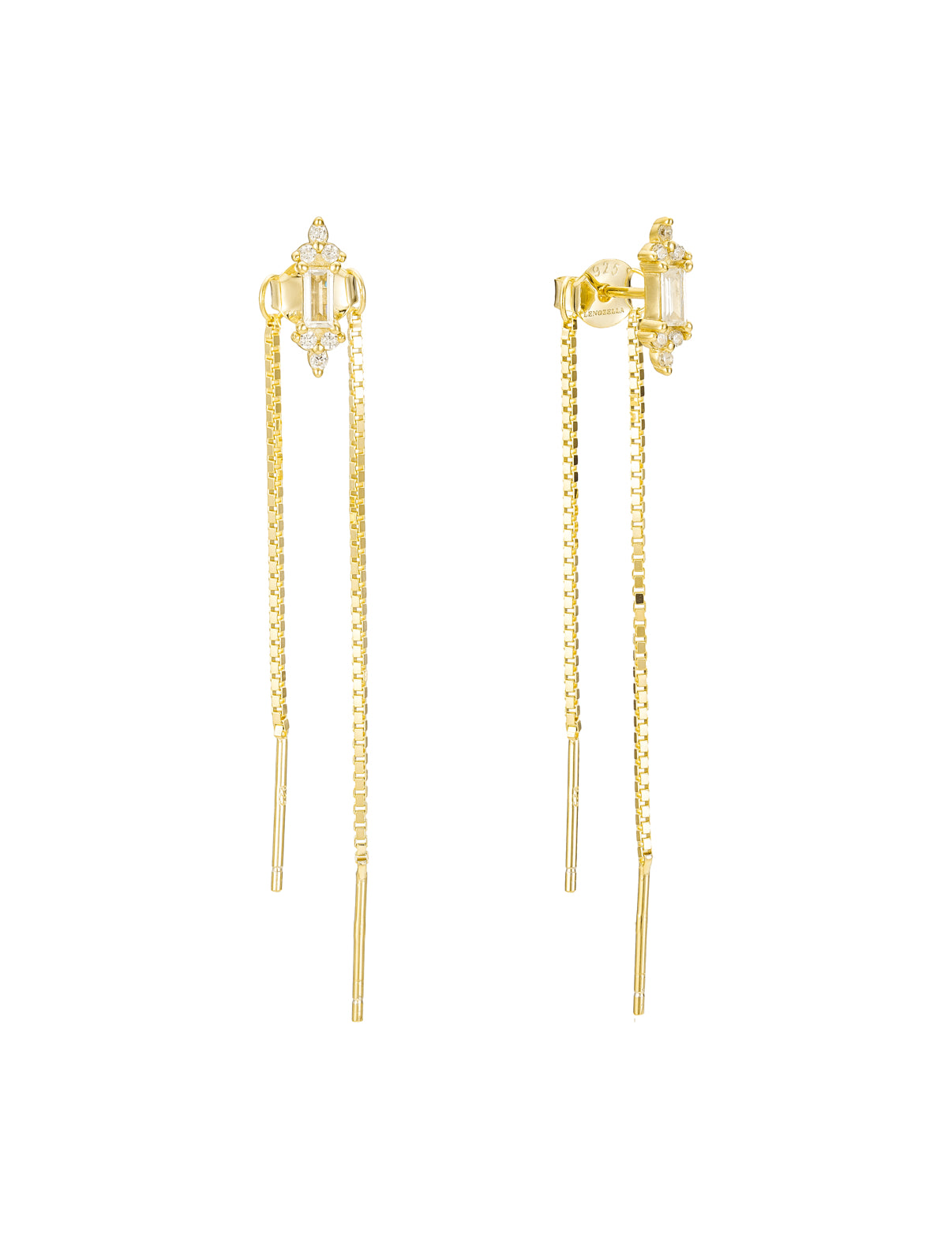 LONG CHAIN EARRINGS