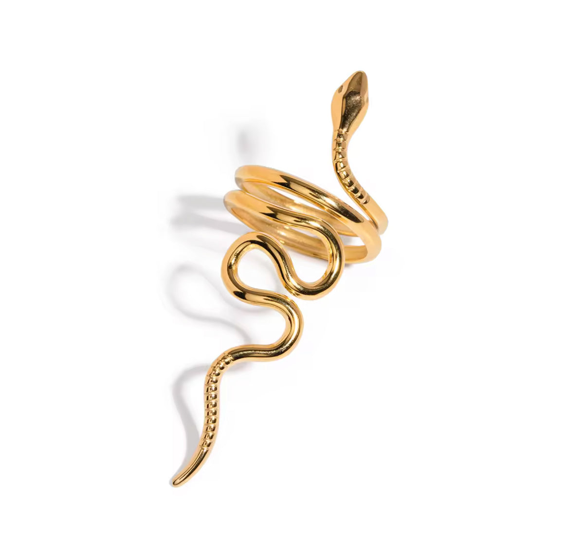 LONG SNAKE RING