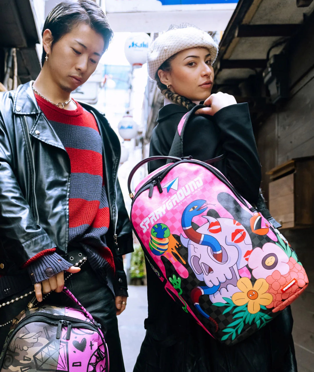 WTF SKULL DRIP DLXSV BACKPACK