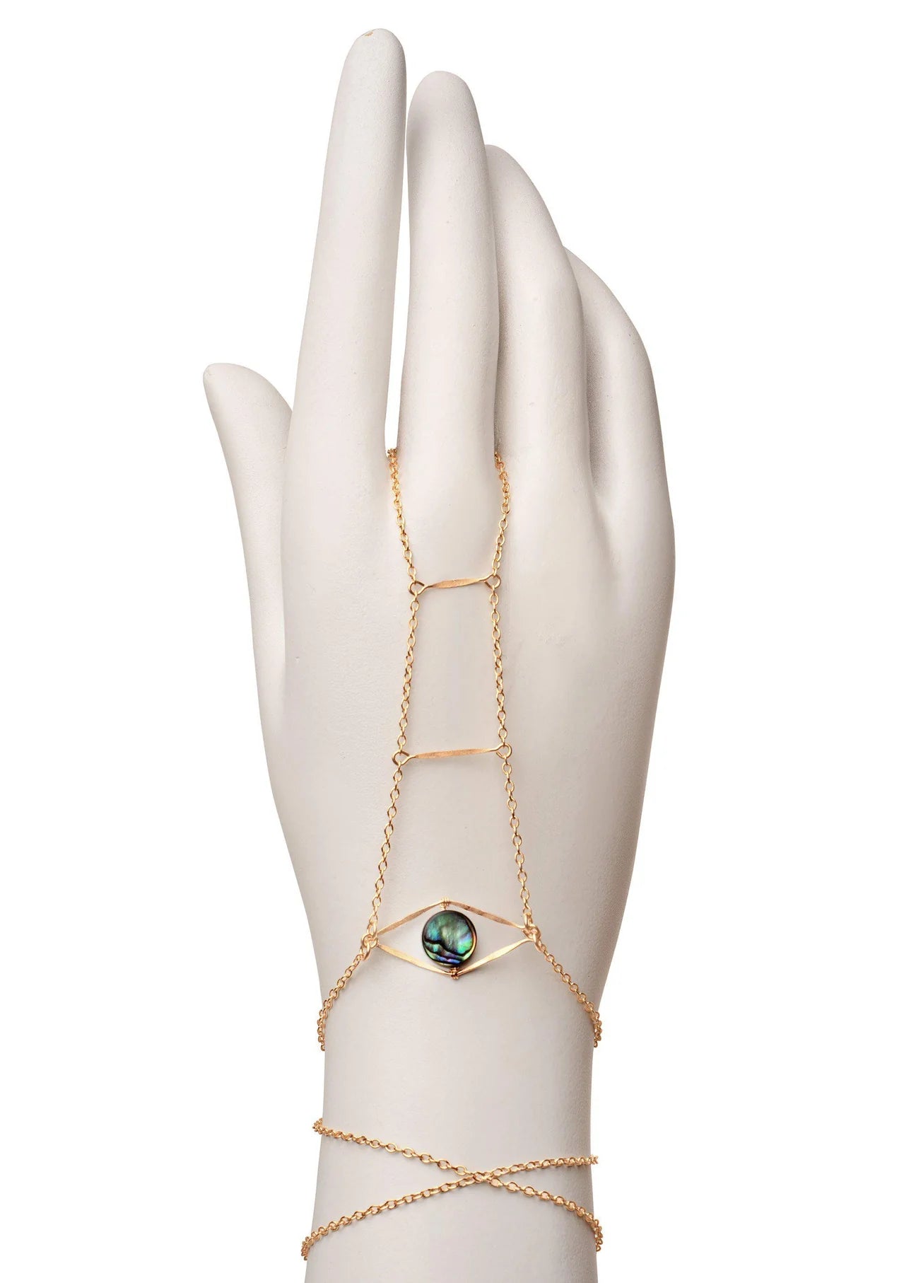 ABALONE EYE HAND CHAIN