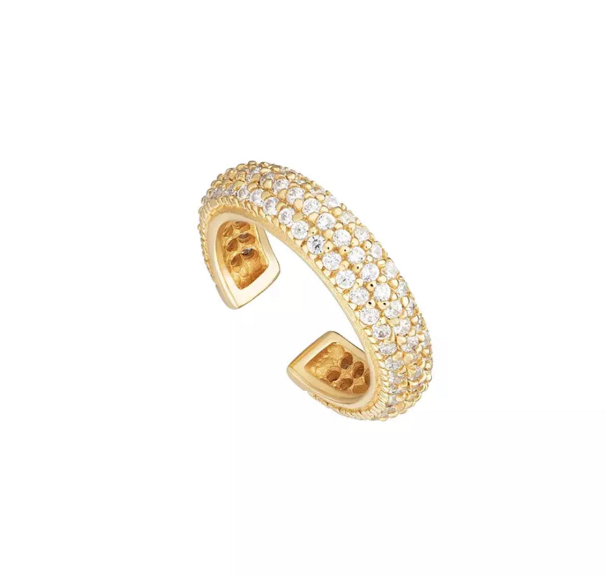 CUBIC ZIRCONIA CUFF