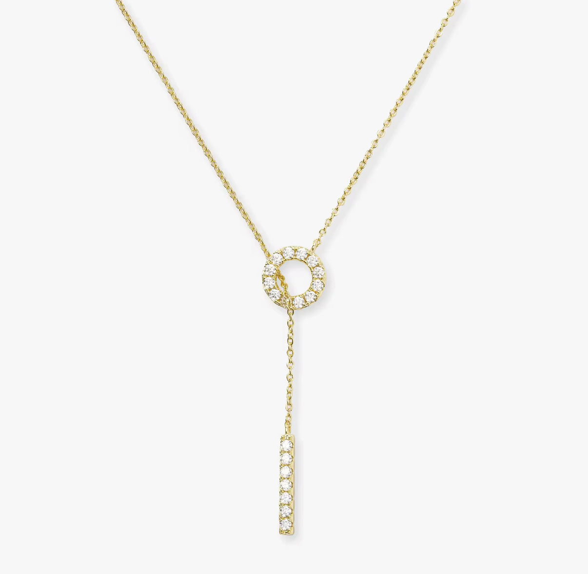 LARIAT LONG NECKLACE