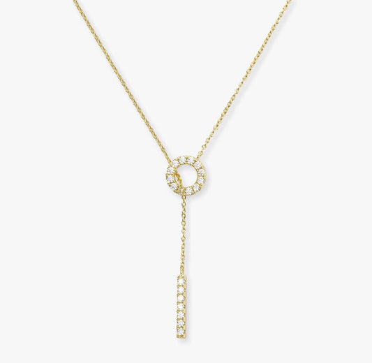 LARIAT LONG NECKLACE