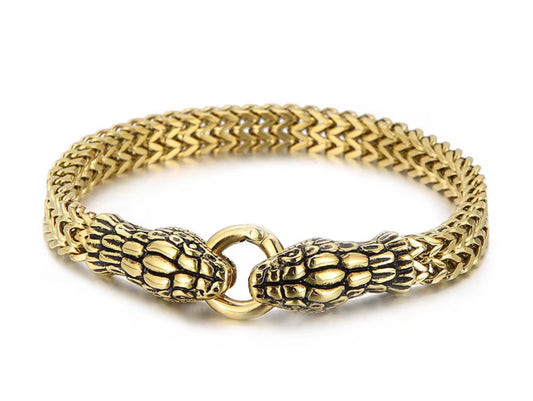 DOUBLE SNAKE BRACELET