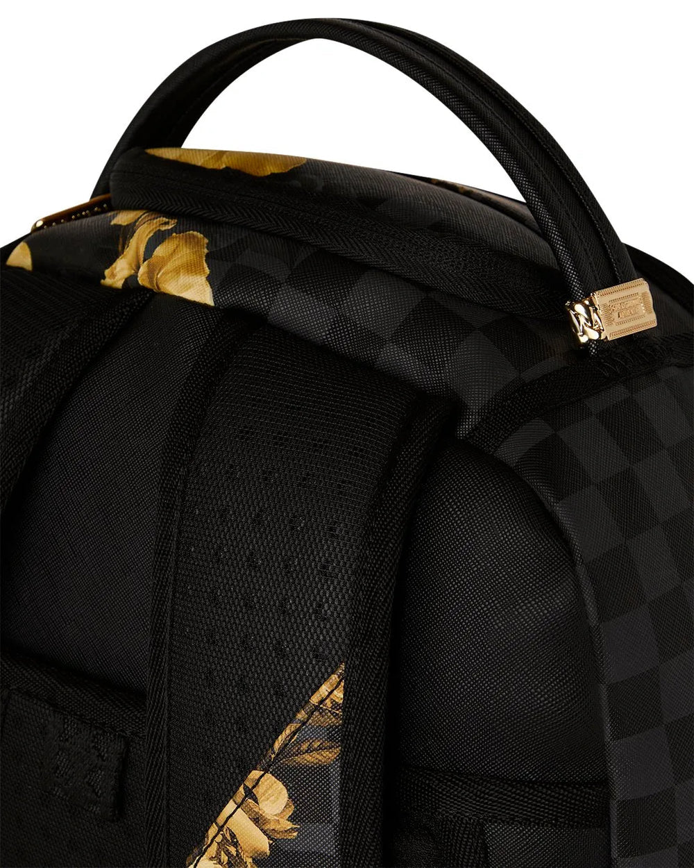 GOLD FLORAL REMIX BACKPACk