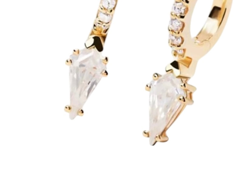 GEOMETRIC CZ HUGGIES