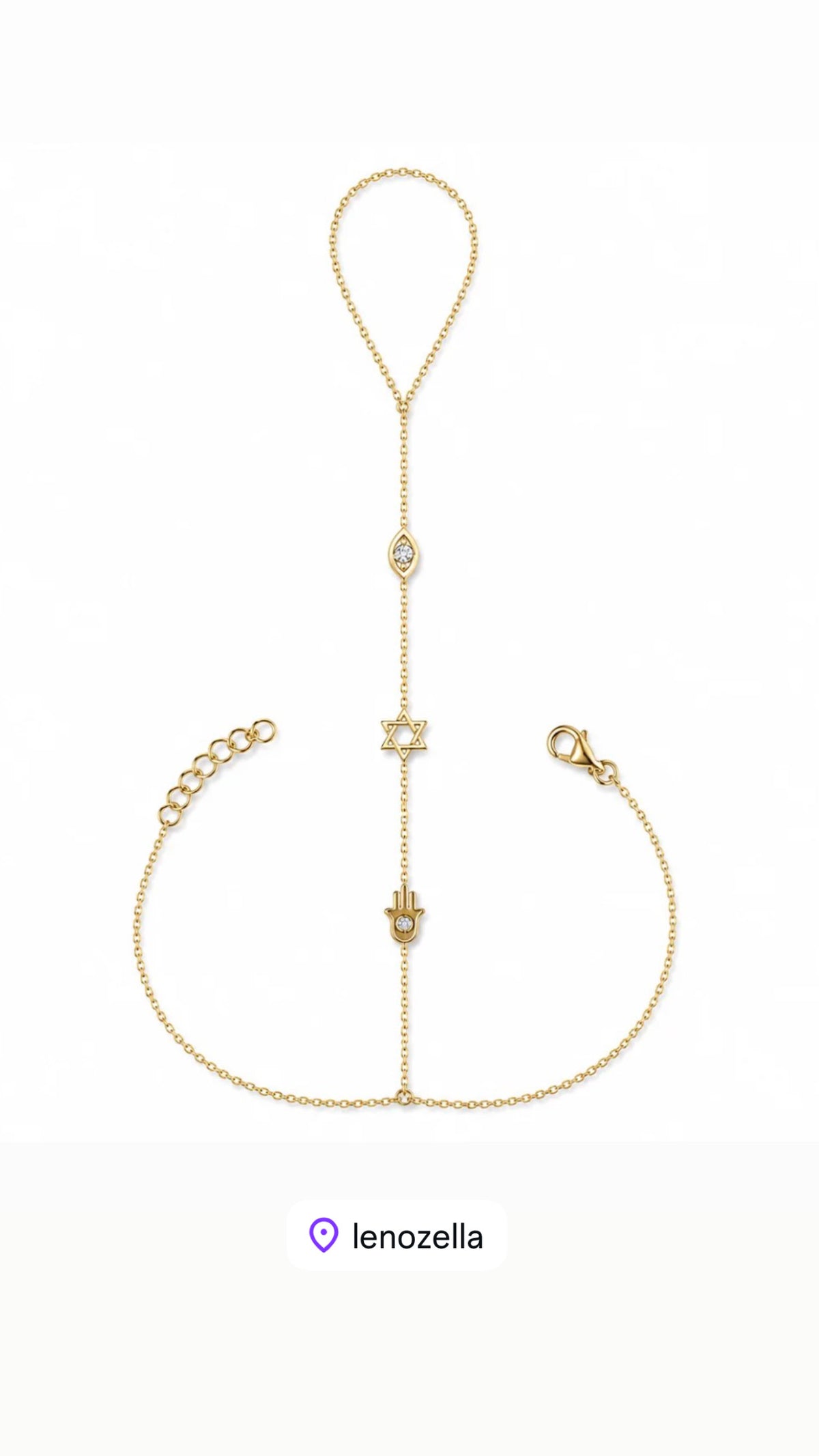 EYE HAND STAR HANDCHAIN