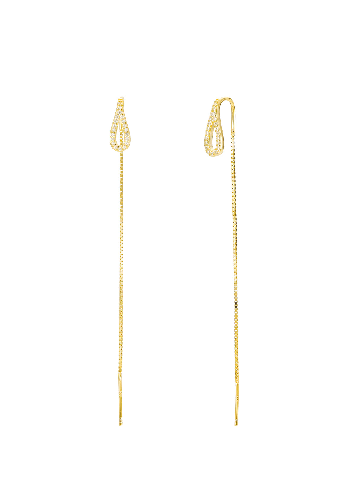 LOOP-CHAIN EARRINGS