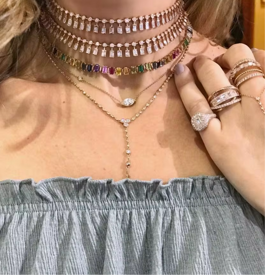 EYE CZ NECKLACE