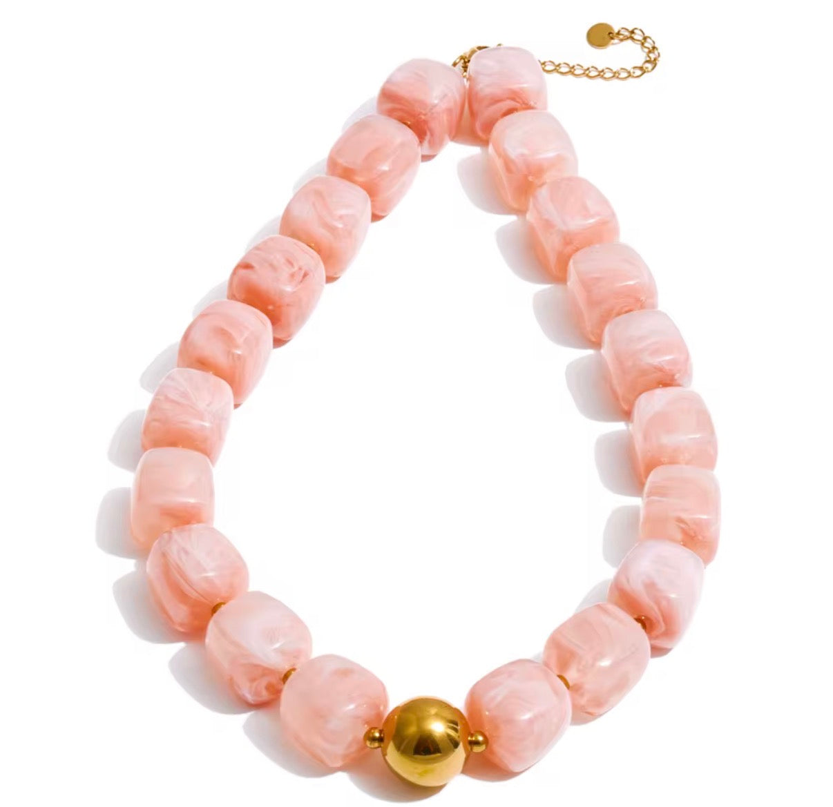CHUNKY RESIN NECKLACE