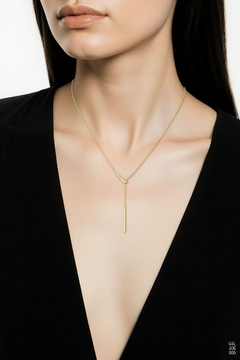 LONG Y NECKLACE