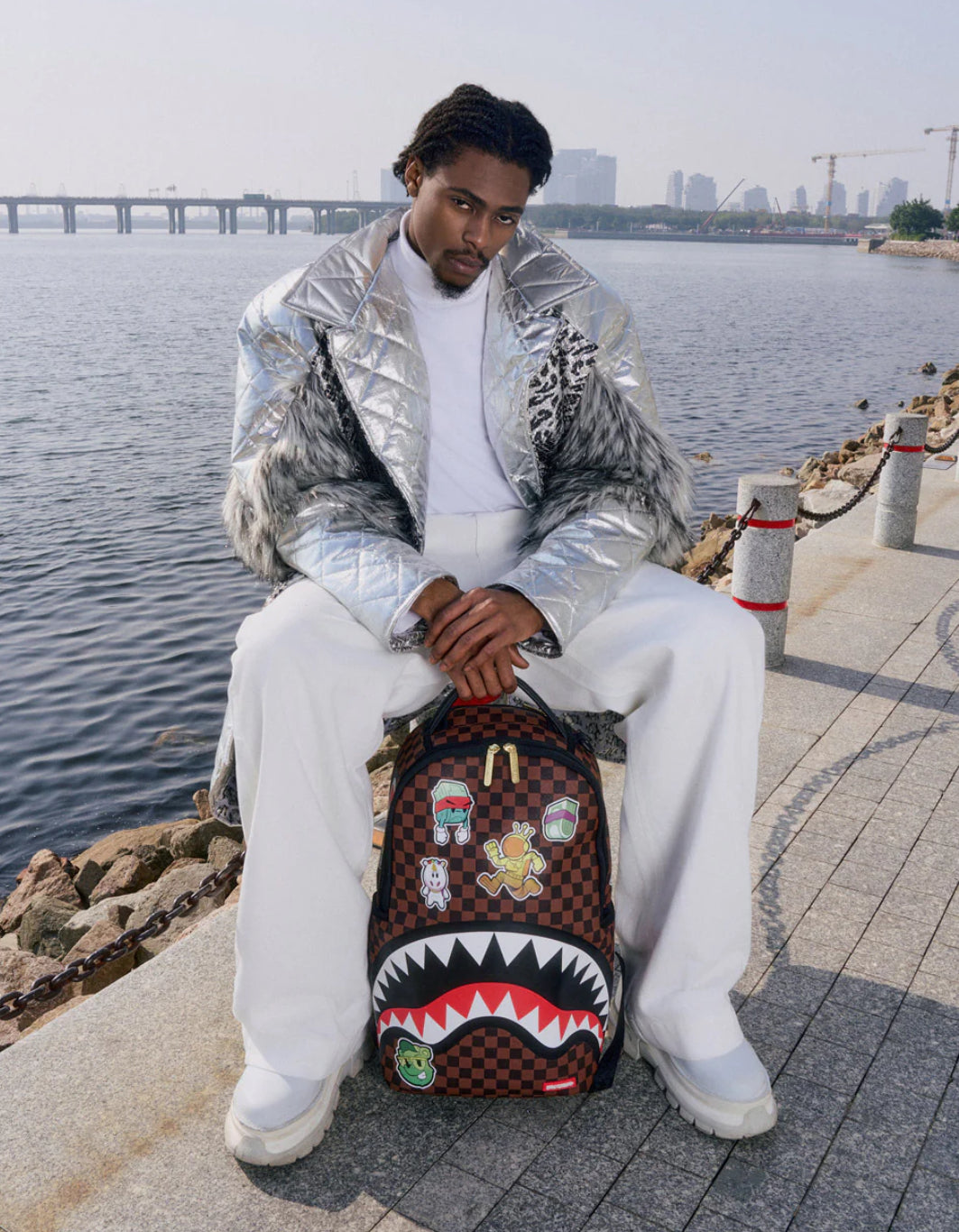 SPRAYGROUD STICKER CAMPAIGN BACKPACK