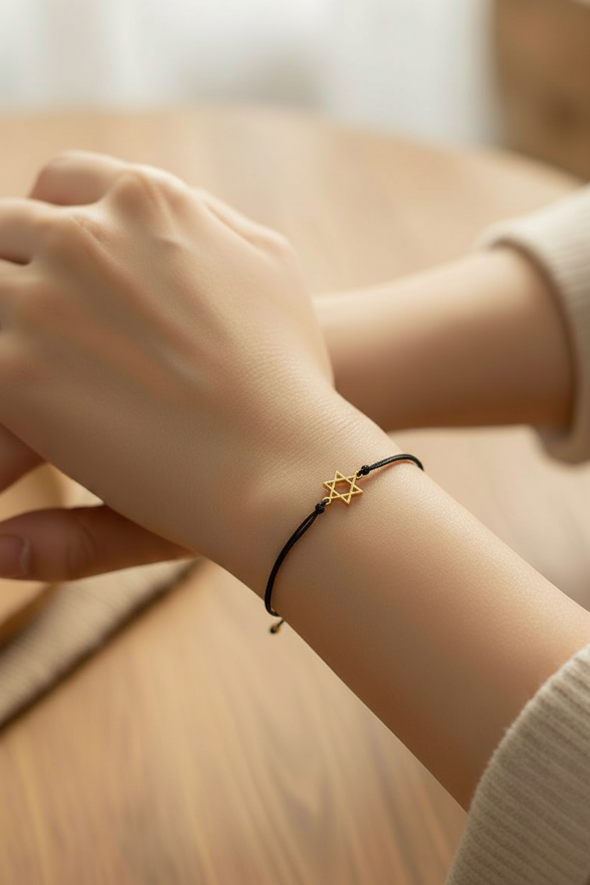 DAINTY STAR DAVID BRACELET