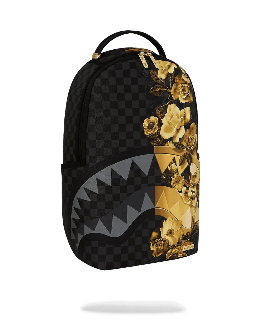 GOLD FLORAL REMIX BACKPACk