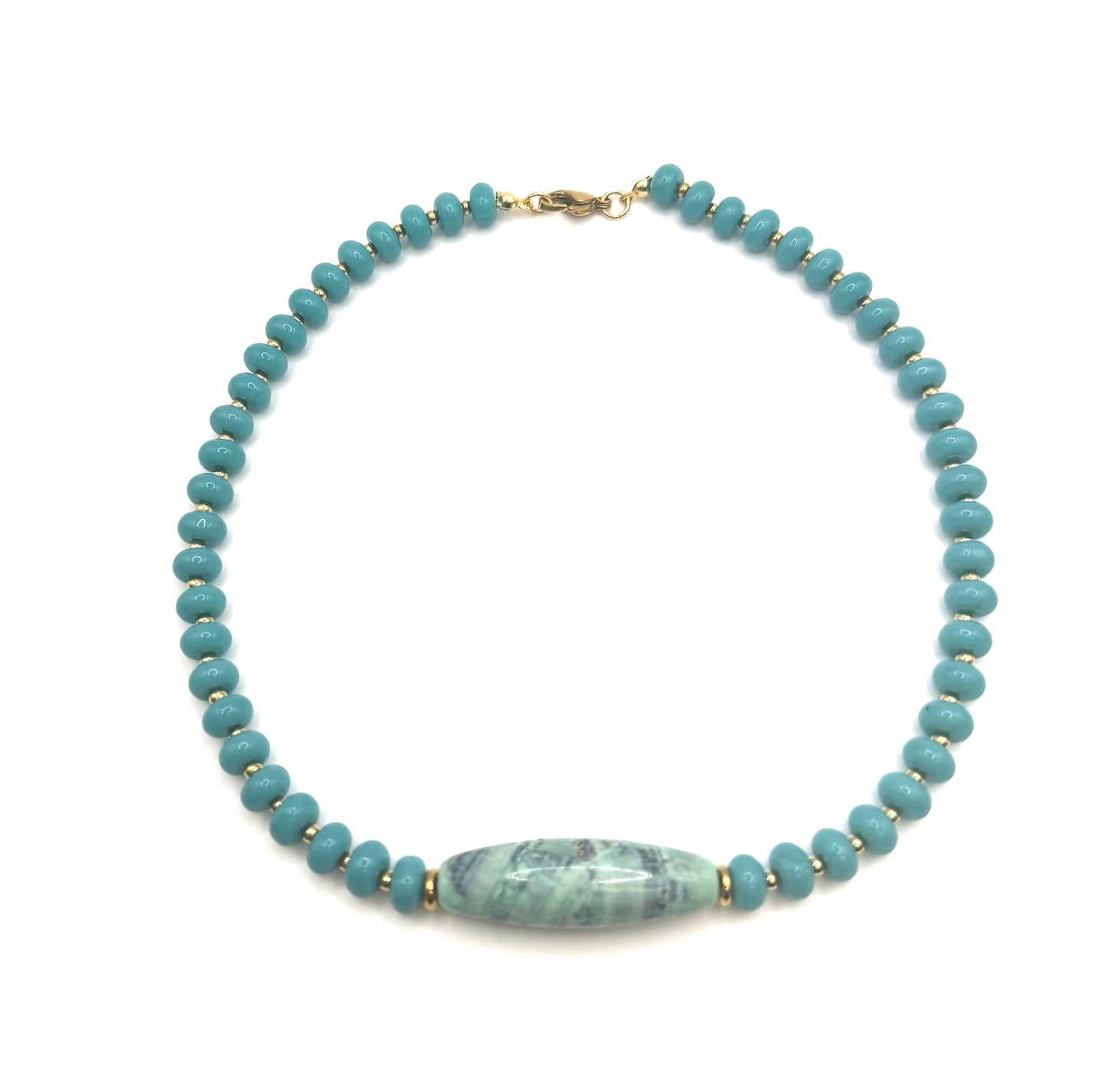 CHUNKY BEADED NECKLACE