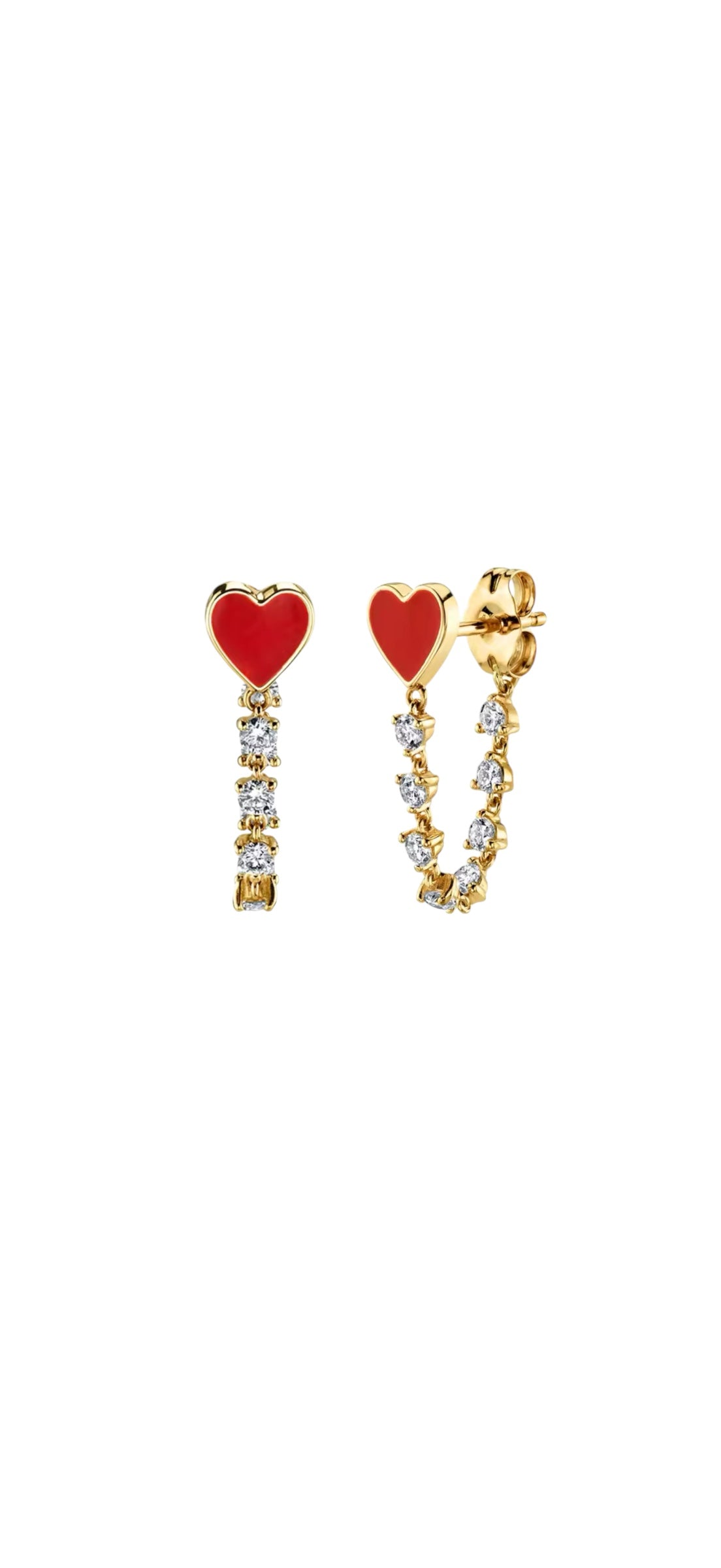 PAIR HEART CHAIN