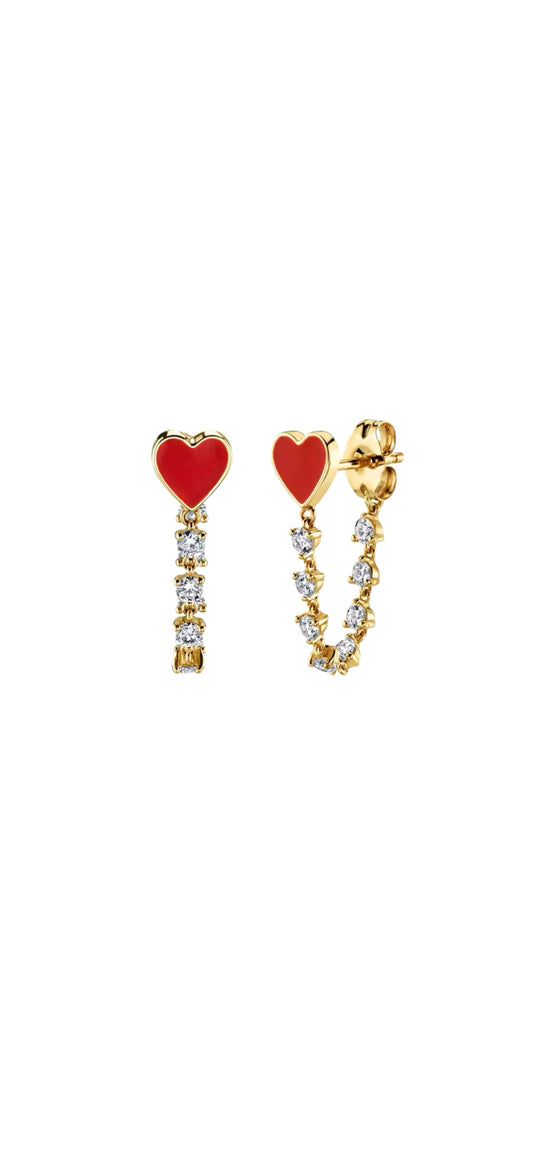 PAIR HEART CHAIN