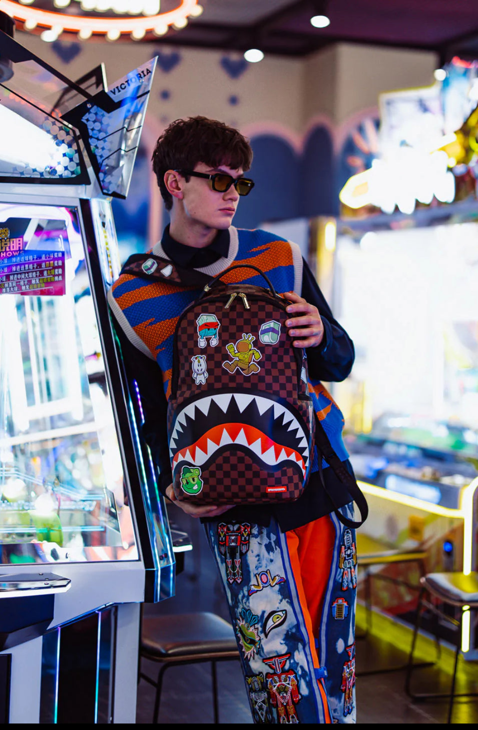 SPRAYGROUD STICKER CAMPAIGN BACKPACK