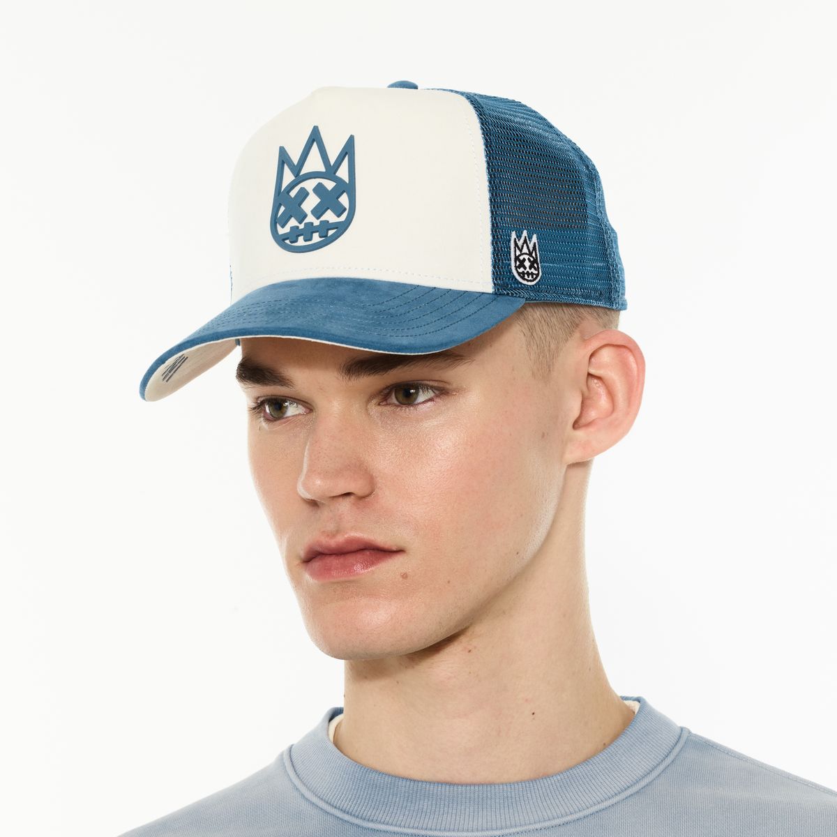 CULT LOGO MESH BACK TRUCKER HAT "SHIMUCHAN"