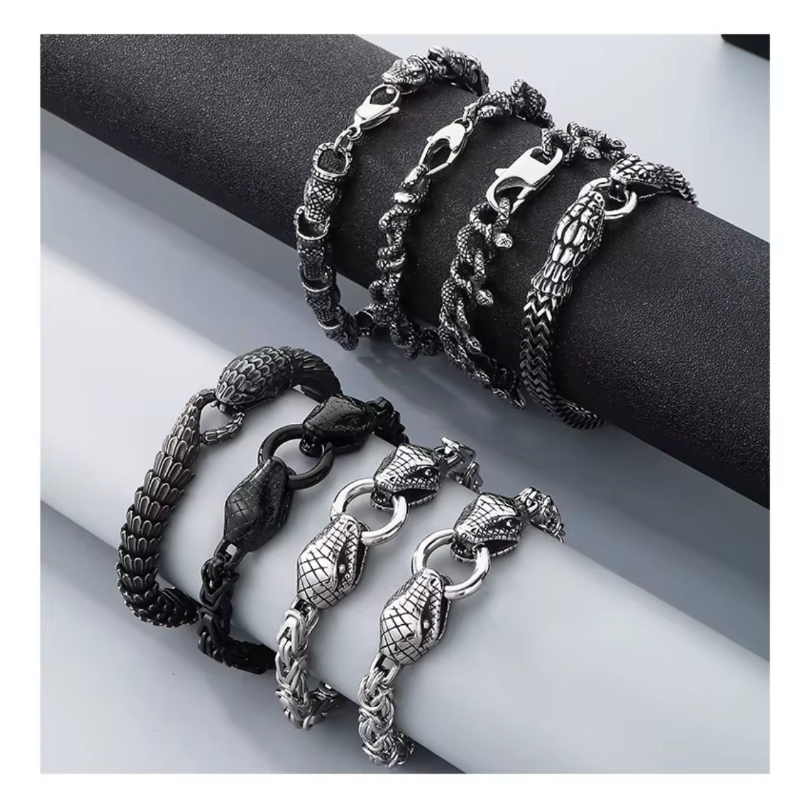 DOUBLE SNAKE BRACELET