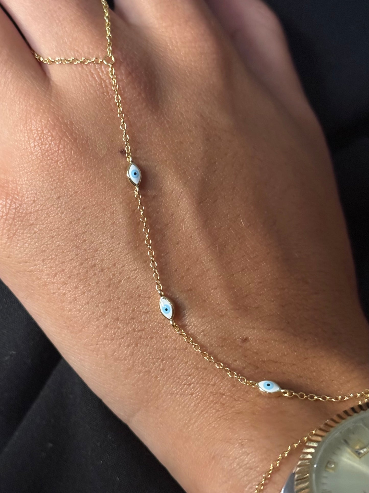 LUCKY EYE HAND CHAIN