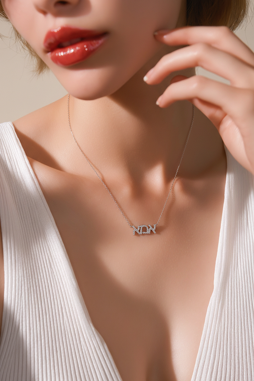 EMA CZ NECKLACE