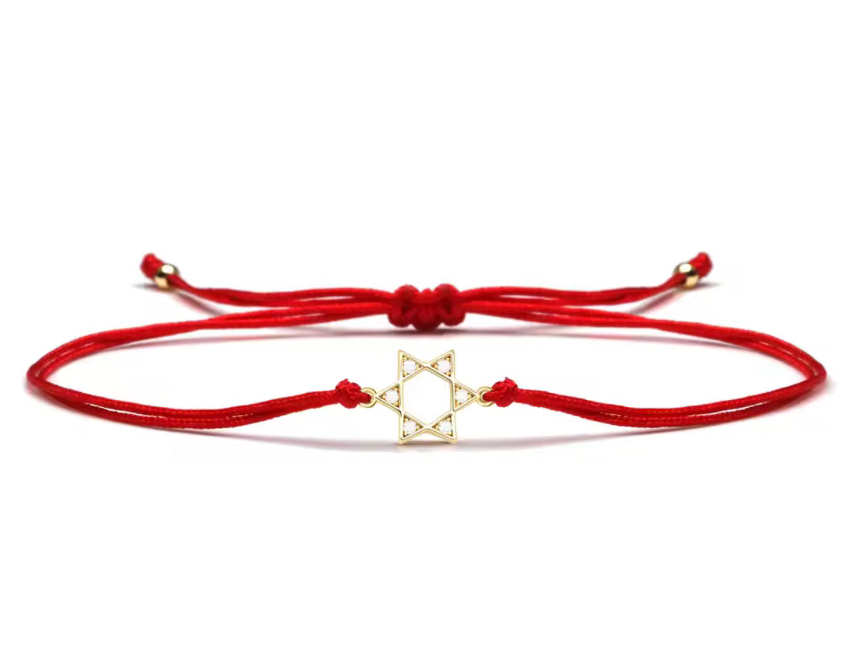 DAINTY STAR DAVID BRACELET