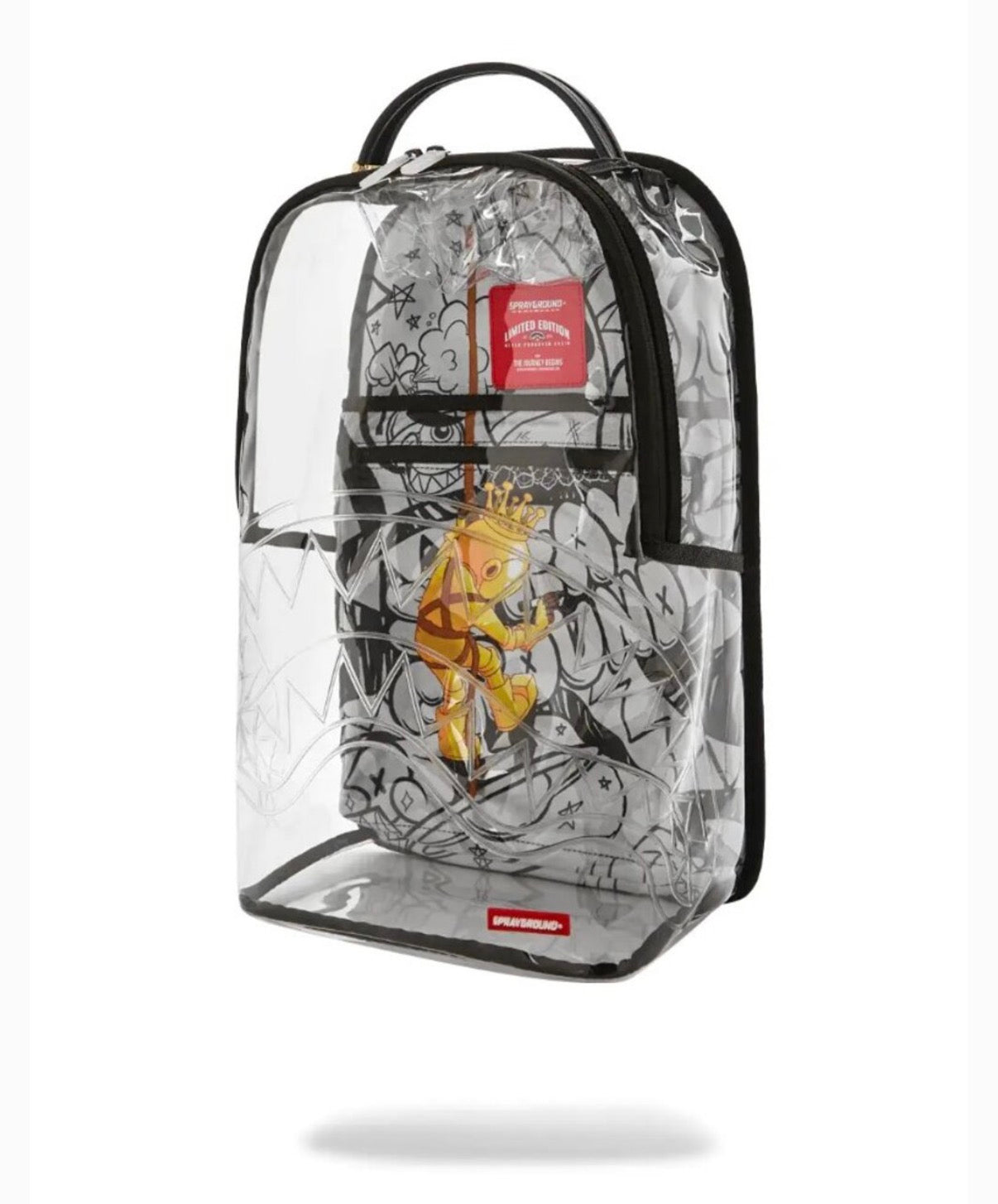 CLEAR DLX BACKPACK - ASTROMANE SKY WRITER SPRAYGROUND