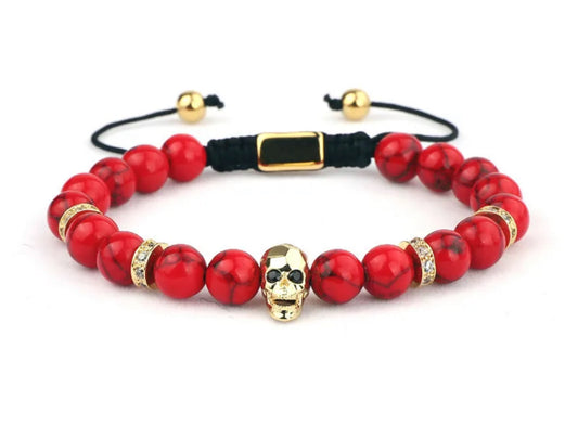 GEMSTONE SKELETON BRACELETS