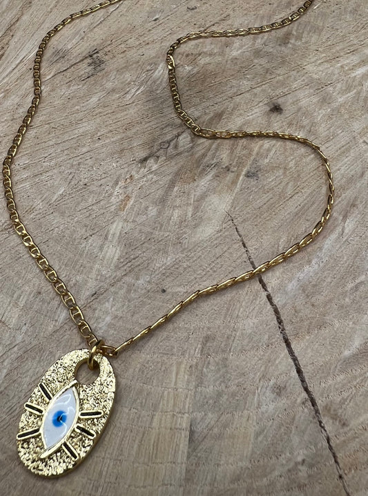 LONG EYE NECKLACE