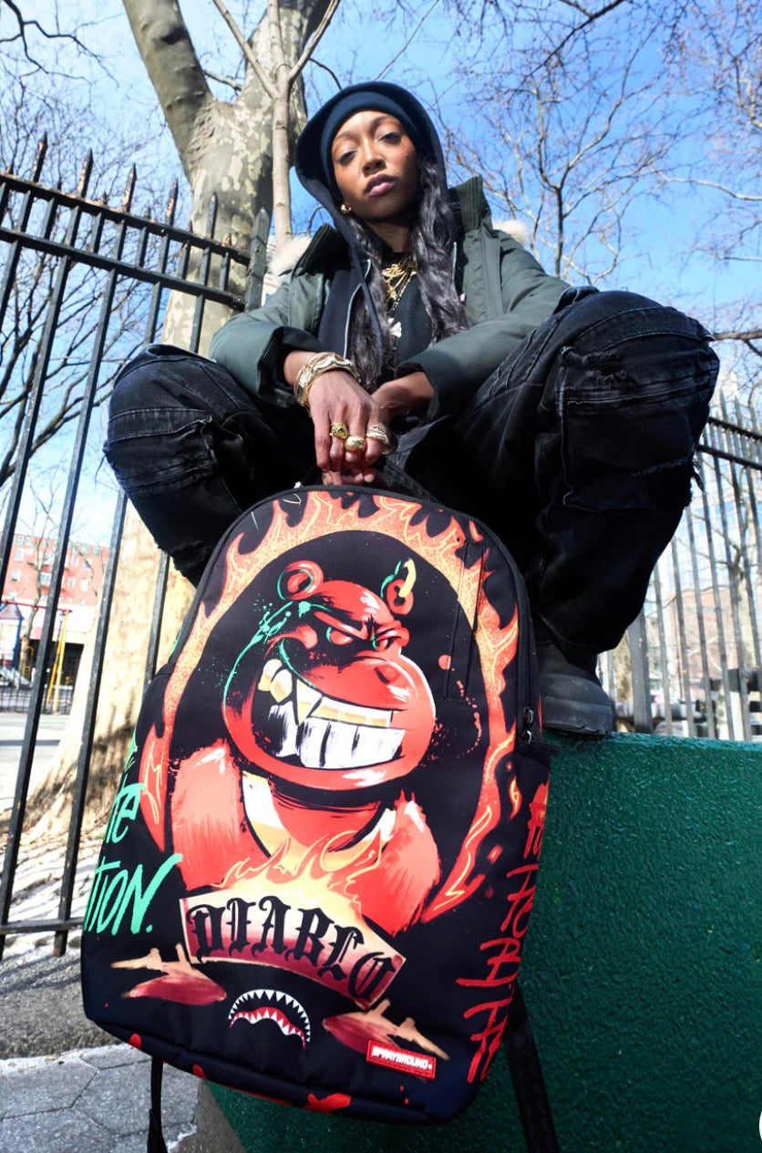 SPRAYGROUD DIABLO BILLION BURNIN BACKPACK