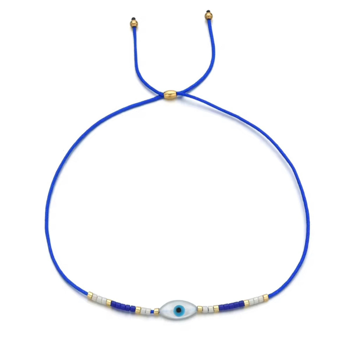 BEADED EYE BRACELET