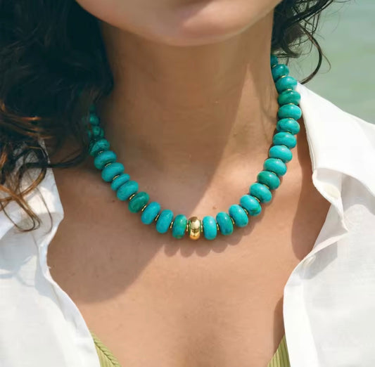 CHUNKY RESIN NECKLACE