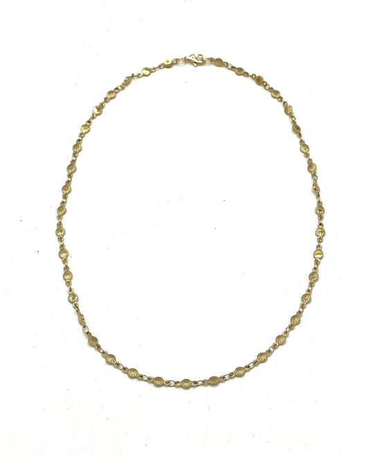 ROUND CONNECTED NECKLACE