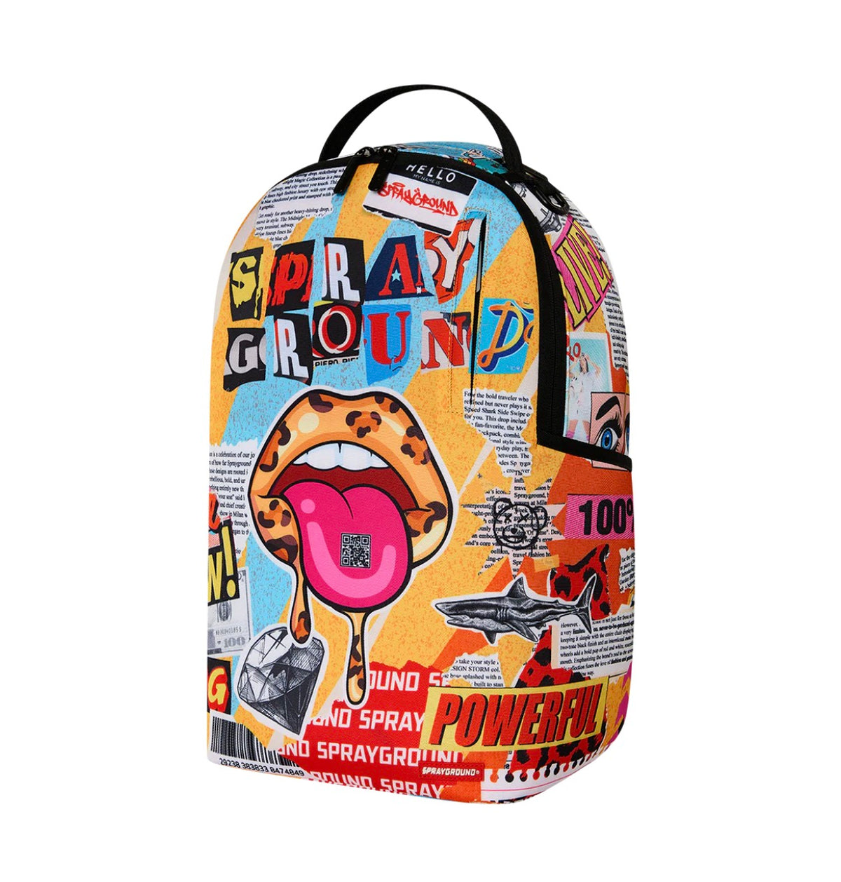 COLLAGE OF FUN BACKPACK