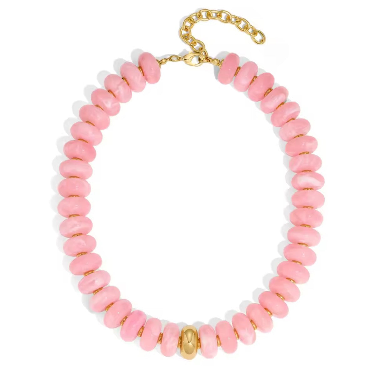CHUNKY RESIN NECKLACE