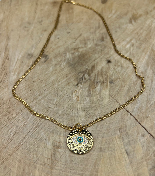 LONG EYE NECKLACE