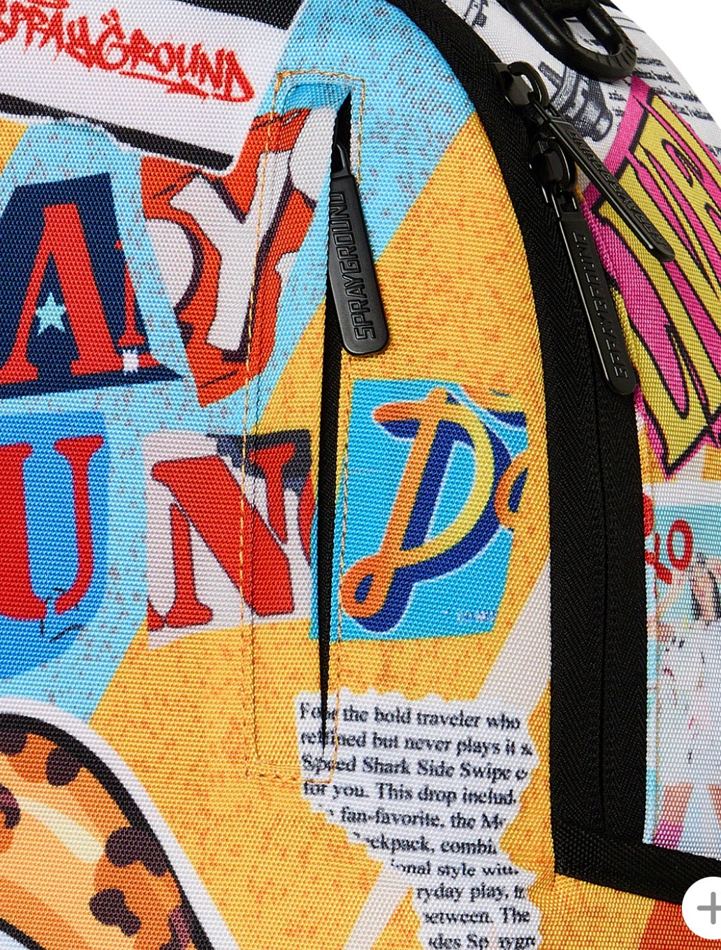 COLLAGE OF FUN BACKPACK