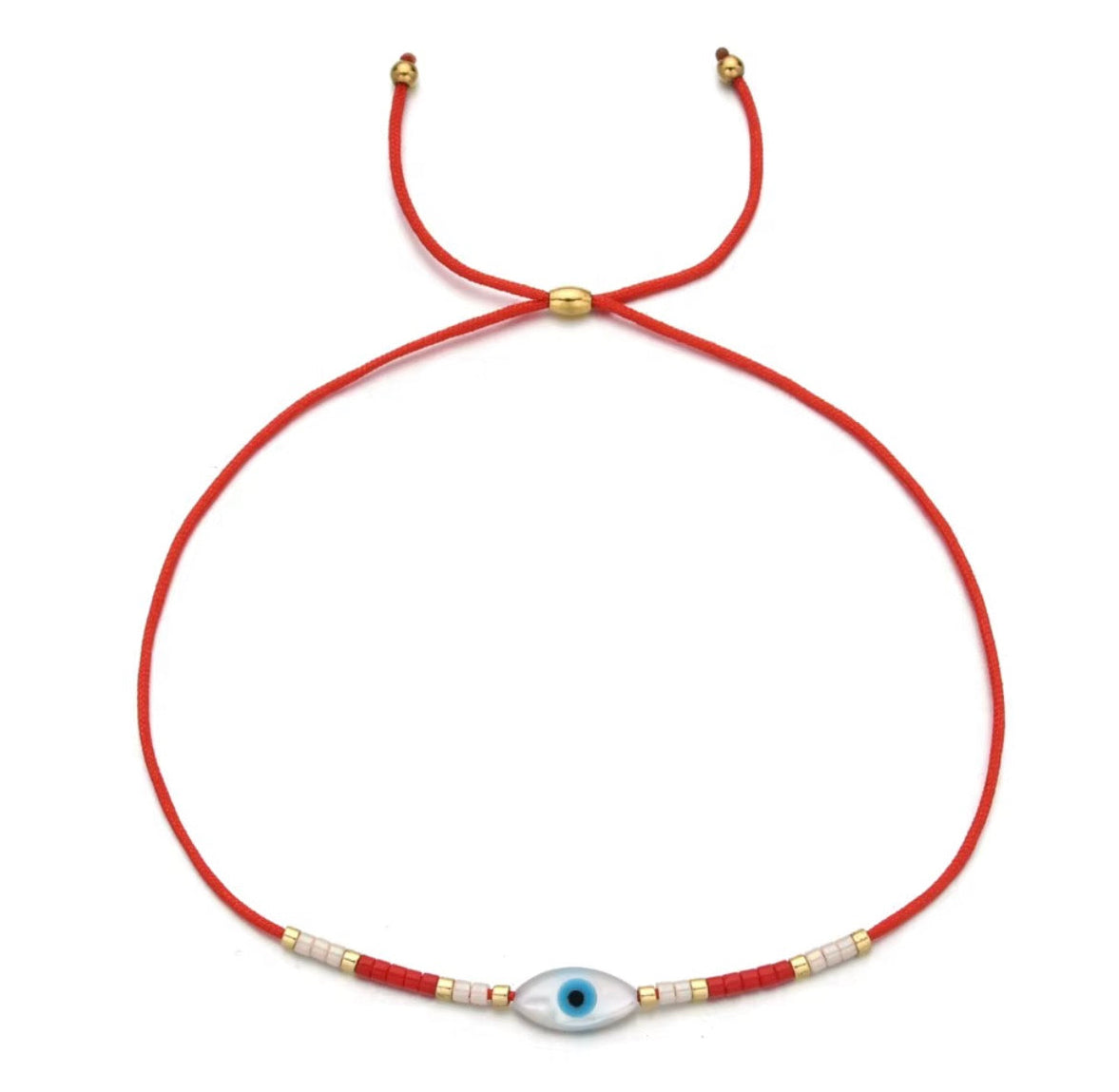 BEADED EYE BRACELET